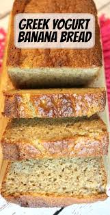 Greek Yogurt Banana Bread Recipe In 2020 Yogurt Banana Bread Greek Yogurt Banana Bread Banana Bread