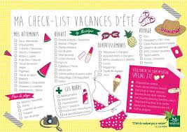 La Checklist Des Vacances De La Team Messegue Checklist Checklistvacances De Des Fairesavali Liste De Vacances Liste Valise Vacances Check List Vacances