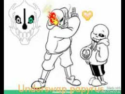 When autocomplete results are available use up and down arrows to review and enter to select. Coloring Page Of Undertale Sans And Underswap Papyrus Youtube