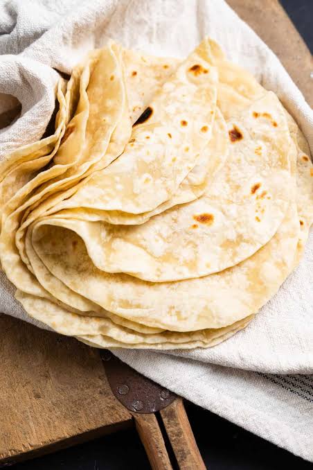 Sourdough flour tortillas
