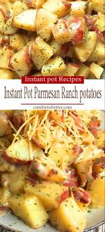 Meilleure Recette De Pommes De Terre Parmesan Ranch Votre Autocuiseur Instant Pot E Instant Pot Potato Recipe Instant Pot Dinner Recipes Ranch Potato Recipes