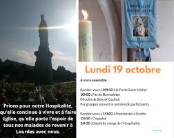Chapelet du 19 novembre 2020 à lourdes. Hospitalite D Evry Corbeil Essonnes Nos Pelerinages