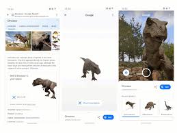 Google Now Lets You See Dinosaurs In The Real World Through Augmented Reality The Verge