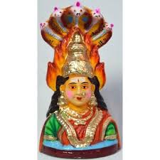 Navaratri Golu Dolls Karumariamman In Clay Navarathri Kolu Usa Navarathri Golu Dolls Online Shopping Usa Golu Indian Crafts Clay Dolls