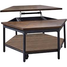 High when closed, with a spacious 40? Ultimo Hexagon Lift Top Cocktail Table W Casters By Steve Silver Nis387966168 Wright Furniture Flooring