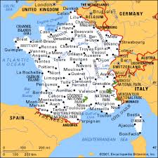 Amazon com france physical mountains rivers large 66x55cm stanford 1904 old map antique. Geography Of France Bonjourlafrance Helpful Planning French Adventure