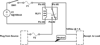 120 volt relay kit model: Diagram Simple Relay Switch Wiring Diagram Full Version Hd Quality Wiring Diagram Miltwiring Ocstorino It
