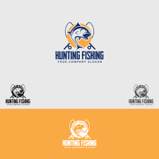 See more ideas about logos, fish logo, logo design. Hunting Fishing Logo Design Template 1993141 Vector Art At Vecteezy