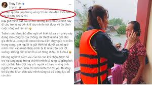 Việc thu lại tiền cứu trợ như thế là không được. Ca SÄ© Thá»§y Tien Lo Láº¯ng Khi Om HÆ¡n 100 Tá»· Ä'i Cá»©u Trá»£ Miá»n Trung