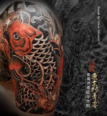 刺青小知識 鯉魚意喻對事業有利旺財有餘 可以招財招福抑或是擋災避禍 中國傳說中能遊過龍門的錦鯉便會化身為神龍 因此錦鯉也象徵著決心和必勝的意志 是傳統紋身中很具有代表的圖案之一 東京刺青客團隊 tattoos for women small tattoos for women polynesian tattoo
