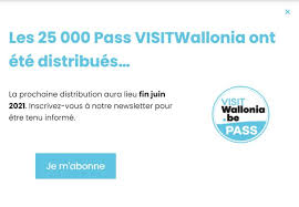 Elle va offrir 25.000 nouveaux pass 'visitwallonia'. Les Pass Visitwallonia Ecoules En Un Quart D Heure Voyager 7sur7 Be