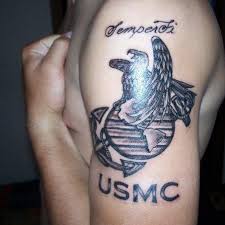 The shark is one of the most dangerous and most ancient animals on earth, therefore the shark tattoo is designed for the most daring and dangerous. 30 Bad Ass Marine Corps Tattoos Temporary Tattoo Blog