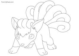 Printable Pokemon Vulpix Coloring Pages Free Coloring Sheets Cartoon Coloring Pages Coloring Pages Pokemon Coloring Pages Reasoning, if you careless approach a vulpix, a ninetales will freeze you. printable pokemon vulpix coloring pages