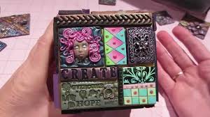 The fun part was baking the tiles first. Polymer Clay Tile Atb Youtube