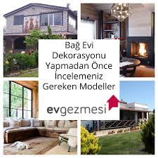 Bag Evi Ic Ve Dis Dekorasyonu Ile Ilgili Fikirler Ev Gezmesi Ev Dekorasyonu Evler Ev Icin