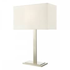 Modern Angular Table Lamp Nickel Rectangule Shade Lighting And Lights 2020 popular 1 trends in lights & lighting with lamp rectangular nordic and 1.