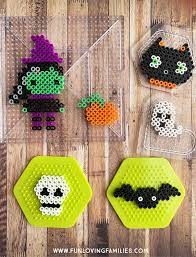 Perler beads assorted small and large pegboards for kid's crafts, 6 pcs. 10 Easy Halloween Perler Bead Patterns Fun Loving Families