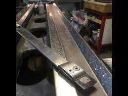 19 Hollbrook 4 Hand Scraping A Lathe Bed In Under 40 Hrs Youtube Scrapes Cool Things To Make Lathe