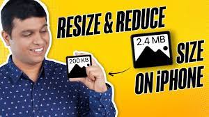How To Resize And Reduce Photo File Size On Iphone Or Ipad 2021 Youtube