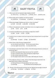 Baby Shower Quiz Baby Shower For Men Baby Shower Themes