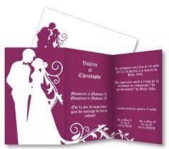 Modèle carte invitation word / 3. Faire Part Mariage