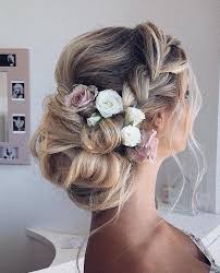 Romantische Hochsteckfrisuren Fur Jede Braut Hochzeitsfrisuren Frisur Hochzeit Geflochtene Frisuren