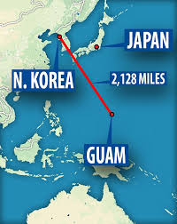 Image result for 4 strikes around guam map