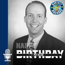 The man. The myth. The legend. Happy Birthday to AquaSox Broadcaster Pat  Dillon, the voice of our summers since 1998. Thanks for all the memories