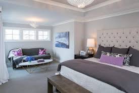 5 out of 5 stars. Purple And Gray Bedroom With Light Gray Ceiling Transitional Bedroom Sherwin Williams On The Rocks