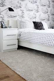 Our large rugs are a treat for your feet, bringing more style to your home, your dining area or wherever. Pin By Sarah Ebner On Interior Black Toile Curtains Around Bed Bedroom Rug Ikea