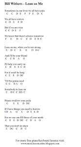 Music Lessons Free Piano Lessons Learn How To Play Lean On Me On The Piano Piano Music Lessons Free Piano Lessons Beginner Piano Music