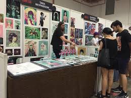 Tara Mcpherson The Cotton Candy Machine At Singapore Comic Con 2019