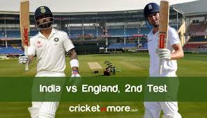 2nd six of the innings. India Vs England 2nd Test Match Live Score