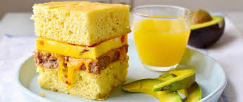 An egg sandwich is a great to start your day. Sausage Cheddar Egg Breakfast Squares Swaggerty S Farm