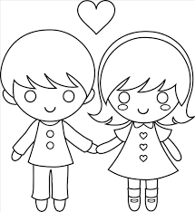 Happy woman fishing love from pond. Boy And Girl Cartoon Drawing Posted By Michelle Mercado