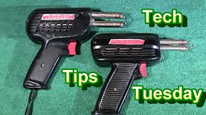 Added a modern touch to a really cool vintage soldering gun. Tech Tips Tuesday Super Hot Soldering Gun Youtube