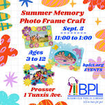 Photo Frame Craft for Summer Memories (Prosser)