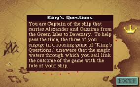 A team of editors takes feedback from our visitors to keep trivia as up to date and as accurate as possible. King S Questions King S Quest Omnipedia Fandom