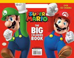 The mushroom princess is being held captive by the evil koopa tribe of turtles. Super Mario The Big Coloring Book Paperback Walmart Com Walmart Com