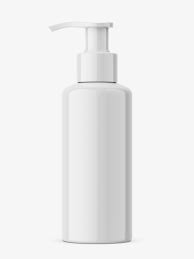 Download Cosmetic Bottle With Pump Smarty Mockups Yellowimages Mockups