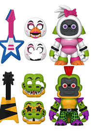 Five Nights at Freddy's: Security Breach SNAPS! 2PK Glamrock Chica & Gator