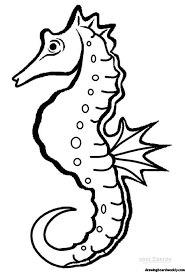 Seahorse Coloring Page Horse Coloring Pages Seahorse Drawing Animal Coloring Pages