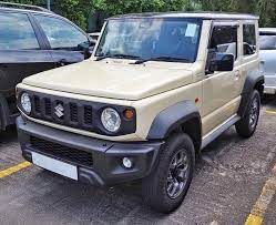 Overcome muddy pits, manoeuvre through. Suzuki Jimny Wikipedia
