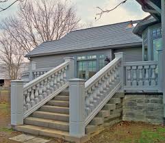 Interior and exterior stair railings. Gallery Archive American Porch Llc