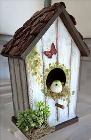 Bird House Kus Evi Panosundaki Pin