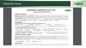 Cikyc details change form (for individuals only)place forintermediary logo please fill this update / modification form in english and in block letters (please strike off sections that are not used).a name of applicant (as per original kyc records). Account Opening Through Ppt Download