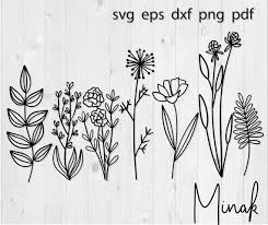 Free Free 308 Wild Flower Bouquet Svg SVG PNG EPS DXF File