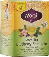 Yogi Green Tea Blueberry Slim Life Blueberry 16 Tea Bags Yogi Green Tea Yogi Tea Green Tea Benefits