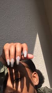 Coffin Black And Clear Acrylic Nails Follow Tropic M For More Instagram Glizzypostedthat Pretty Acrylic Nails Gorgeous Nails Simple Nails