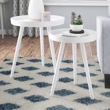 White southwark 3 legs end table. White End Side Tables You Ll Love In 2021 Wayfair
